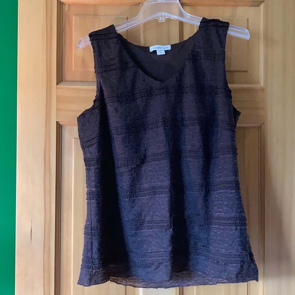 🤎Coldwater Creek Brown Tank
